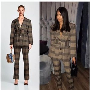 Zara Blazer Jacket and pants set size medium